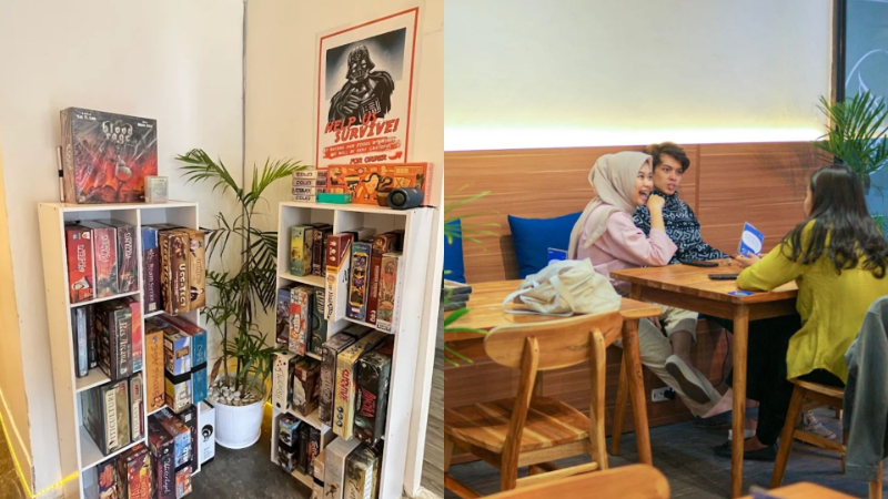 Board Game Cafe di Bandung